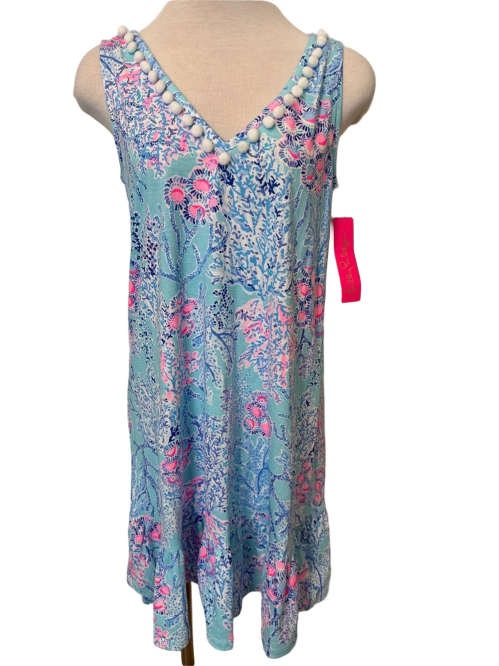 NWT Lilly Pulitzer Camilla tank Dress Now You Sea Me sz S